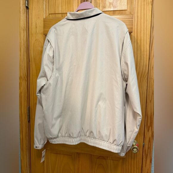 NWT Polo Golf size XL Beige Polo Golf 1/2 button Jacket - Picture 7 of 10